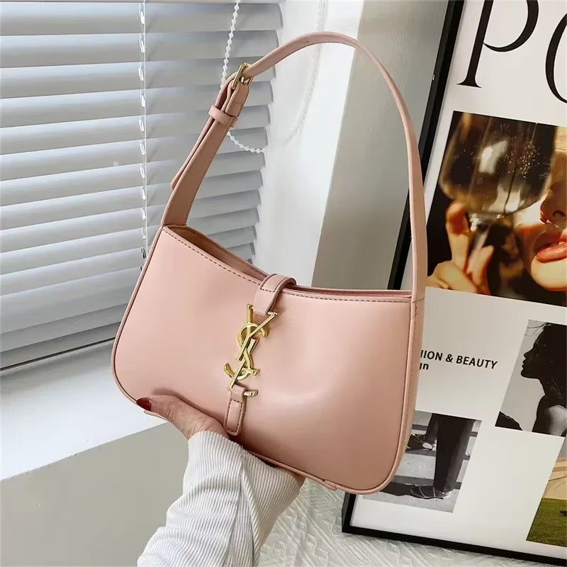 High Design Fashionable Women Bag YSL design Underarm Bag Trendy and Versatile Large Capacity Quality Shoulder Bag Minimalist Women'S Bag