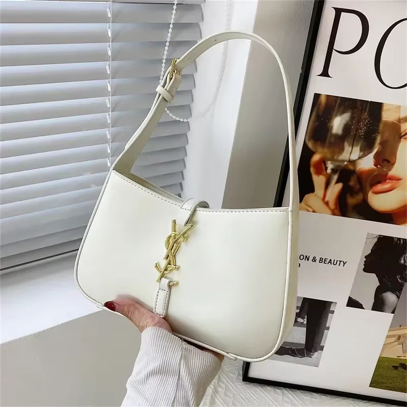 High Design Fashionable Women Bag YSL design Underarm Bag Trendy and Versatile Large Capacity Quality Shoulder Bag Minimalist Women'S Bag