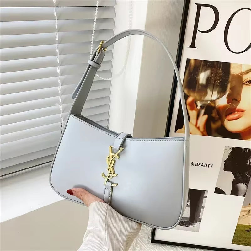 High Design Fashionable Women Bag YSL design Underarm Bag Trendy and Versatile Large Capacity Quality Shoulder Bag Minimalist Women'S Bag