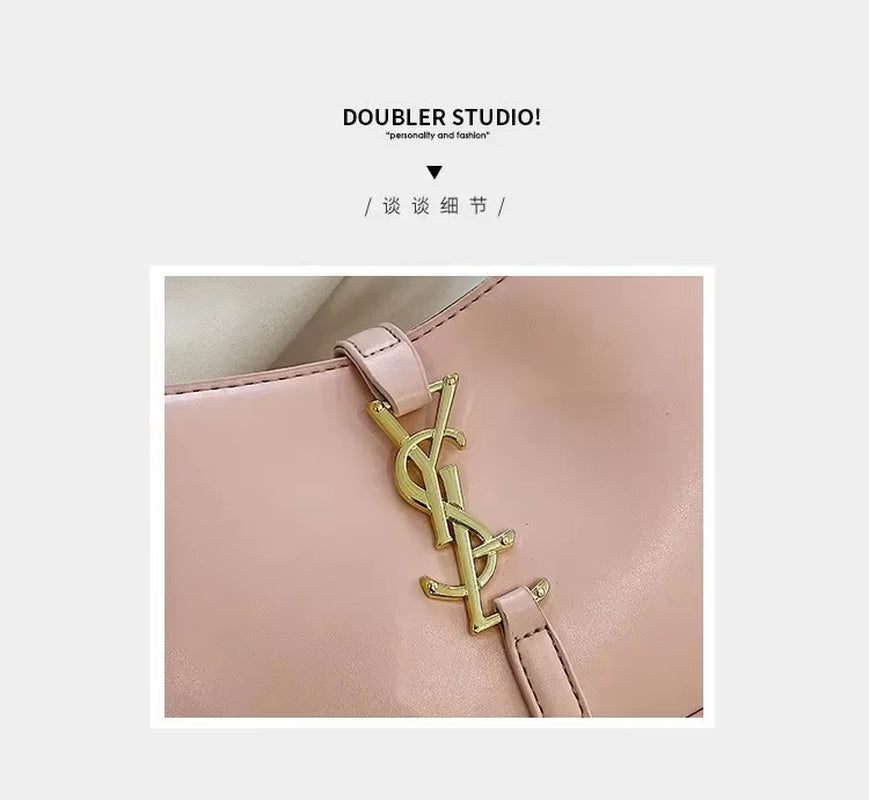 High Design Fashionable Women Bag YSL design Underarm Bag Trendy and Versatile Large Capacity Quality Shoulder Bag Minimalist Women'S Bag
