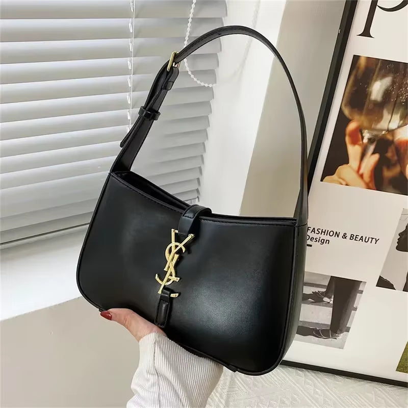 High Design Fashionable Women Bag YSL design Underarm Bag Trendy and Versatile Large Capacity Quality Shoulder Bag Minimalist Women'S Bag